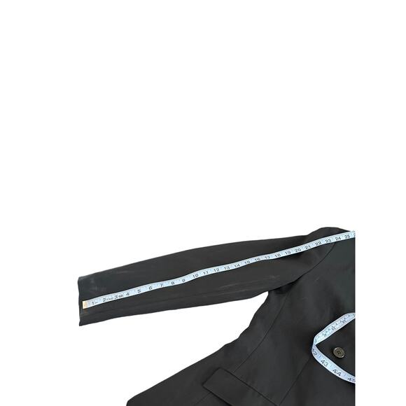 J.Crew 365 Black Preppy Academia Double Breasted Jacket Blazer Size 8 Tall - Picture 12 of 13